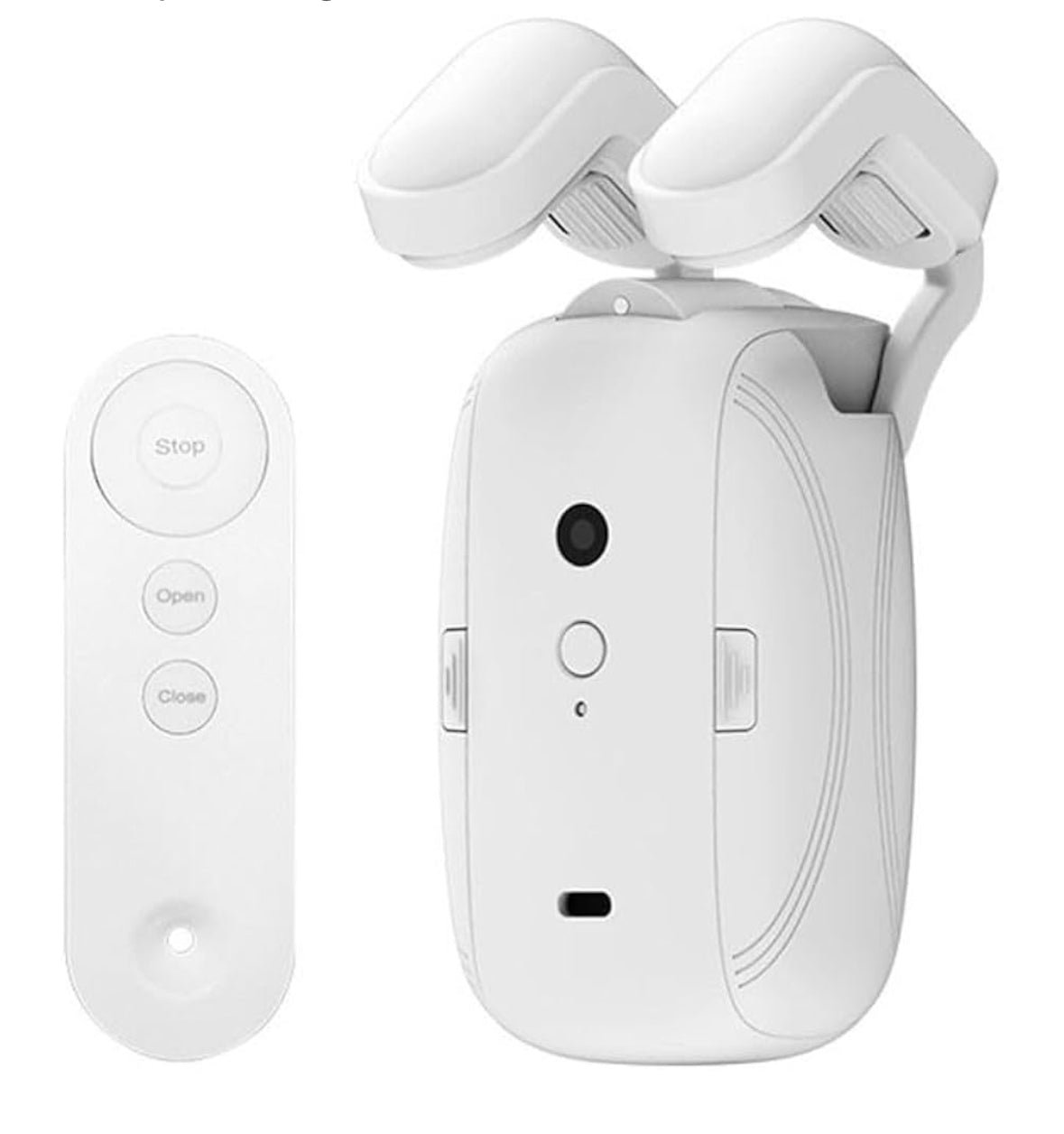 Moteur de rideaux intelligent ConnectedLiving dans un salon moderne